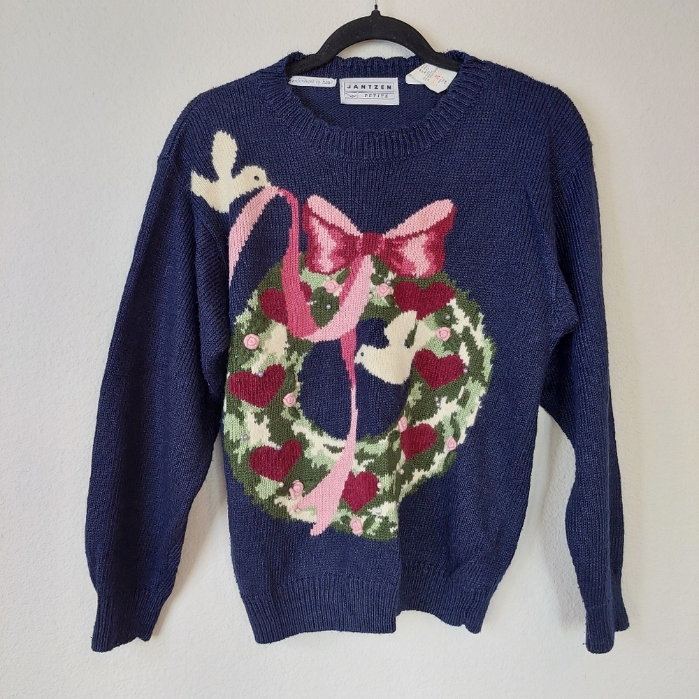 Jantzen Vintage‎ Knit Ugly Sweater Size Meduim